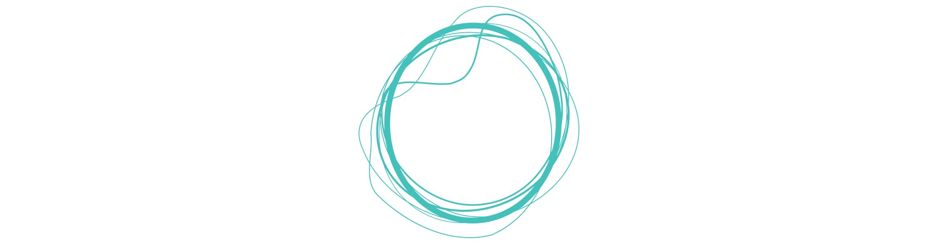 Graphic of Dental Floss in a Circle